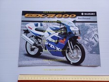 Suzuki GSX-R 600 1997 depliant