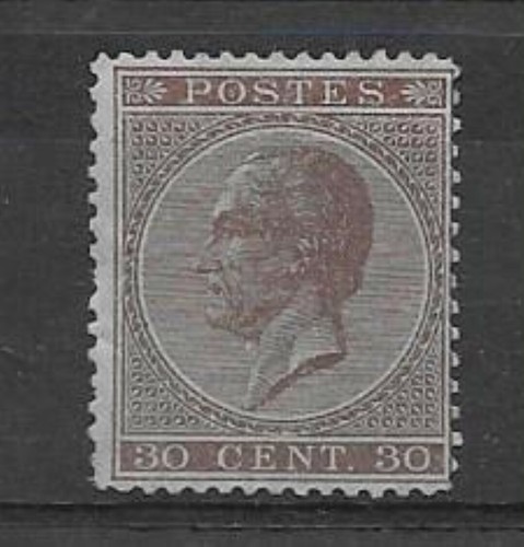 Belgio 1865 cob 19 - -,