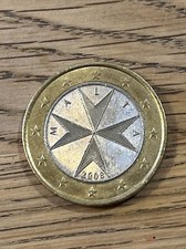 Moneta rara da 1 euro di Malta