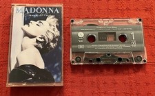 MADONNA - UK CASSETTE TAPE -  TRUE BLUE