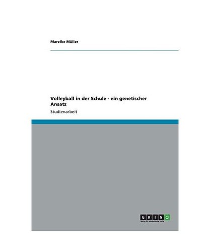 Volleyball der schule ein - in,