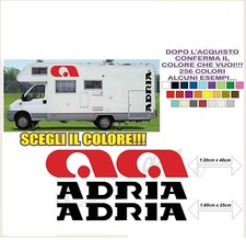 ADESIVI CAMPER ADRIA KIT