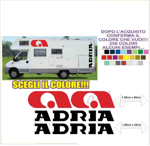 Adesivi camper adria kit - adria,