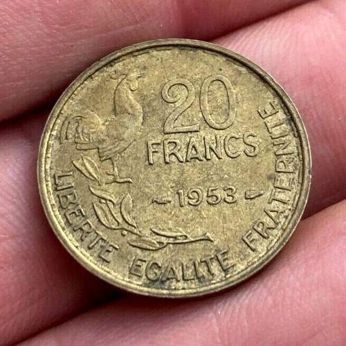 France francs 1953 g - france,