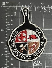 Patch Vintage Secota District Skill Mill 1976 Bicentenario Boy Scouts of America