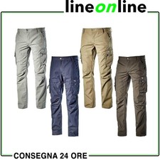 Diadora Utility WIN II estivi 100% cotone 215 gr/m - Pantaloni da lavoro mult...