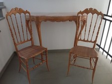 Consolle E Due Sedie Originali Chiaverini