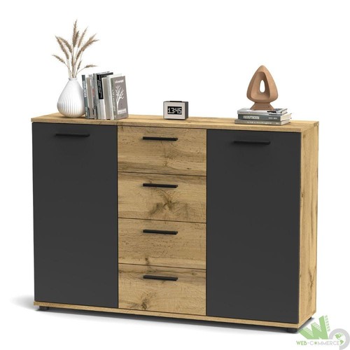 Credenza cassetti ante - 4, 2