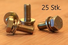 25pz Viti combinate M6x16 ad