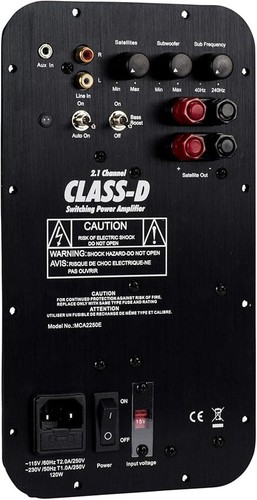 Dayton audio mca2250e - mca2250e, +
