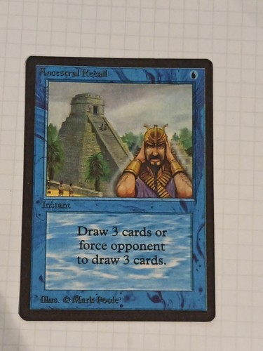 Ancestral recall - ,