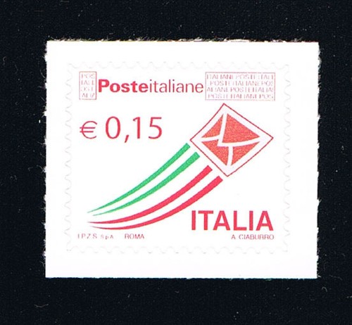 Italia francobollo poste - italia,