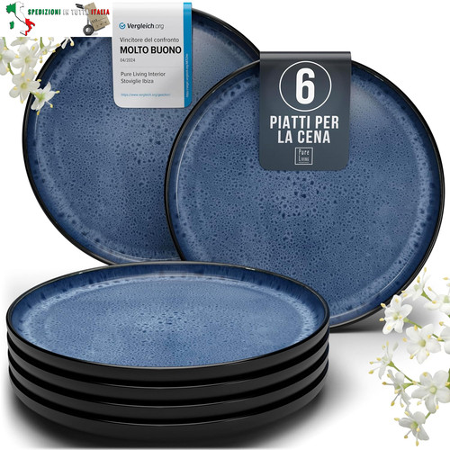 Set piatti grandi in - 6,