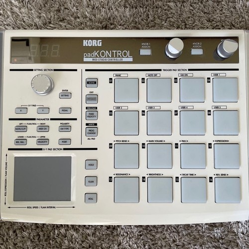 Korg padkontrol kpc - korg, bianco