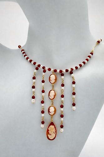 Collana oro kt - kt, con