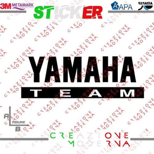 Adesivo sticker logo yamaha - adesivo,