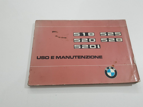 Libretto uso manutenzione bmw - manutenzione,