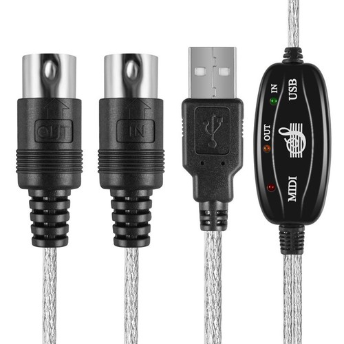 Cavo usb midi tastiera - usb,