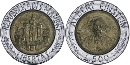 San marino 500 lire - 500,