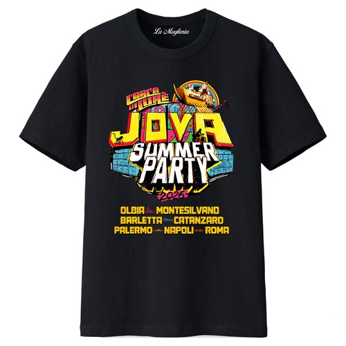 Maglietta jova summer - jova, party