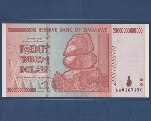 Zimbabwe trilioni di - zimbabwe,