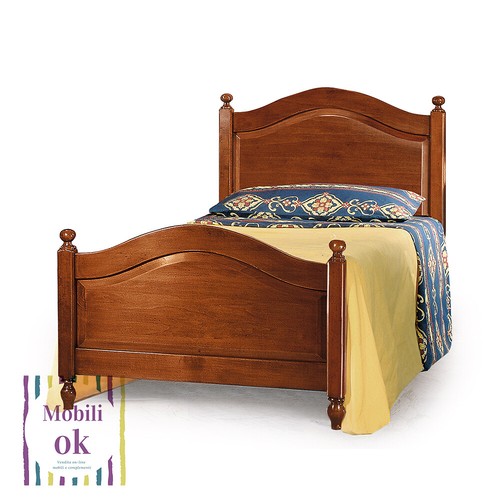 Letto singolo arte povera - letto,