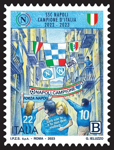 Francobollo italia 2023 - italia,