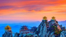 Dipinto olio montagne