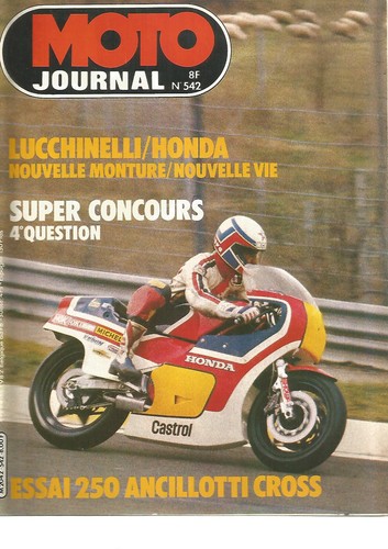 Moto journal 542 - moto, n°542