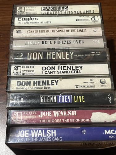 Cassette lot eagles don - cassette,