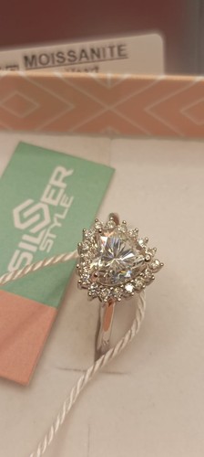 Anello solitario cuore - solitario,