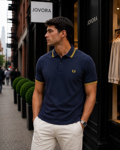 Polo fred perry doppia punta - polo,