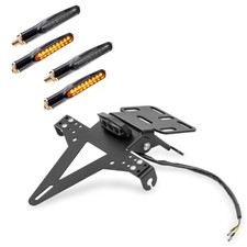 Set Portatarga Moto + 4x