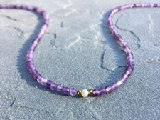 Collana fatta a mano con perle