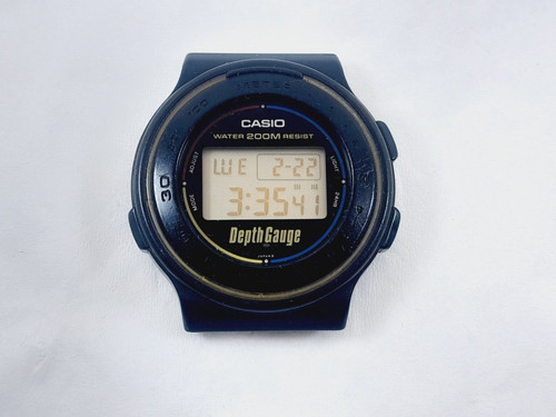 Vintage casio profondimetro - vintage,