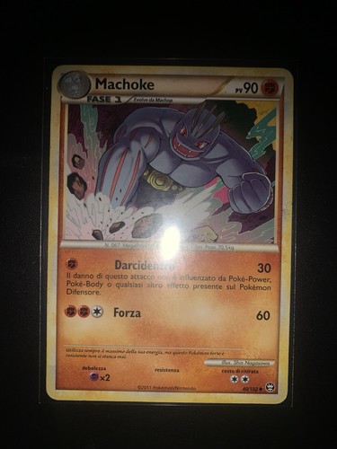 Pokémon machoke carta - pokémon,