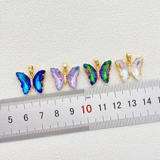 Ciondolo Farfalla Zircone con