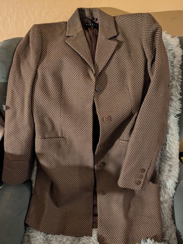 Giacca blazer lungo monopetto