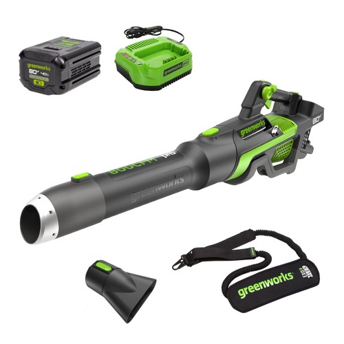 Soffiatore foglie greenworks - soffiatore,