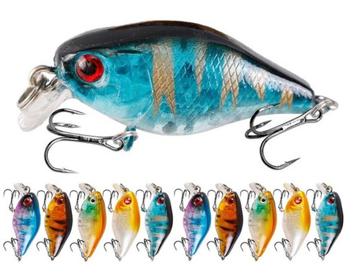 10pcs esche pesca minnow - esche,