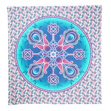 Arazzo mandala floreale da
