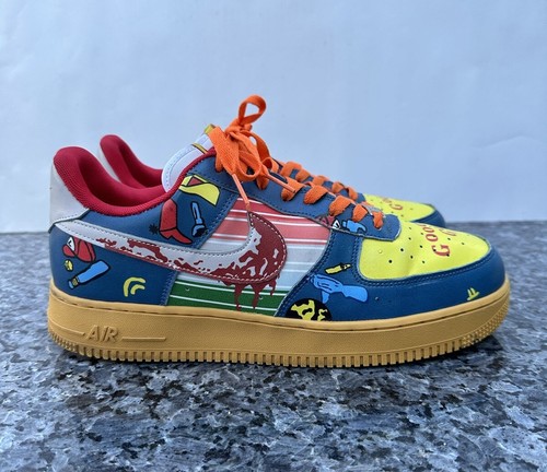 Swoosh blu giallo sangue - blu,