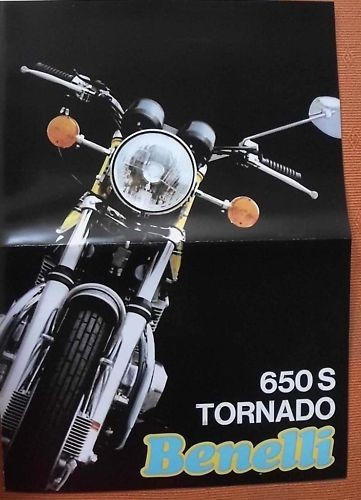 Benelli tornado 1974 650s - benelli,