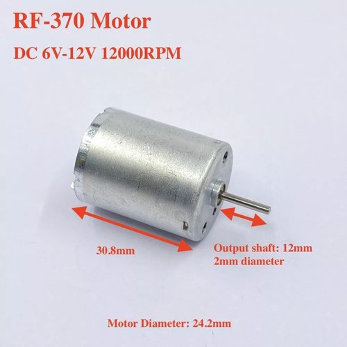 Motore elettrico rf370ca - dc,