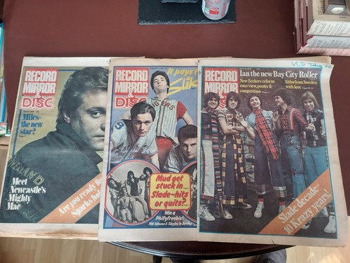 Record mirror mags from - x,