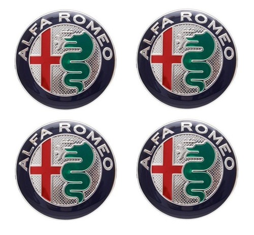 Alfa romeo adesivi coprimozzo - alfa,