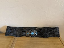 Cintura vintage Y2K nera larga