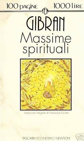 Massime spirituali gibran - massime,