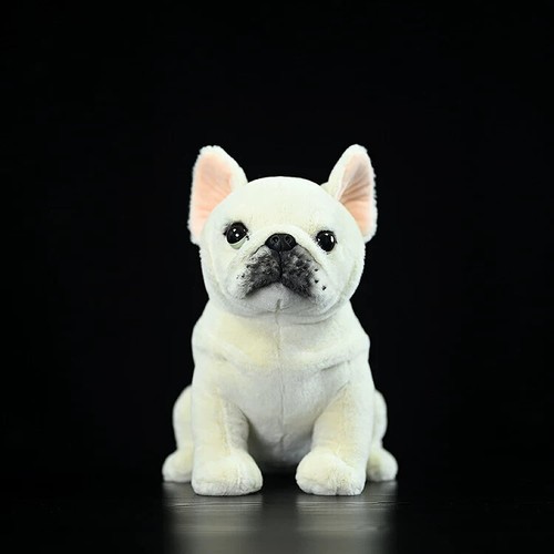 Peluche bulldog francese crema - peluche,