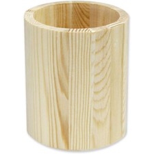 Porta penna in legno da